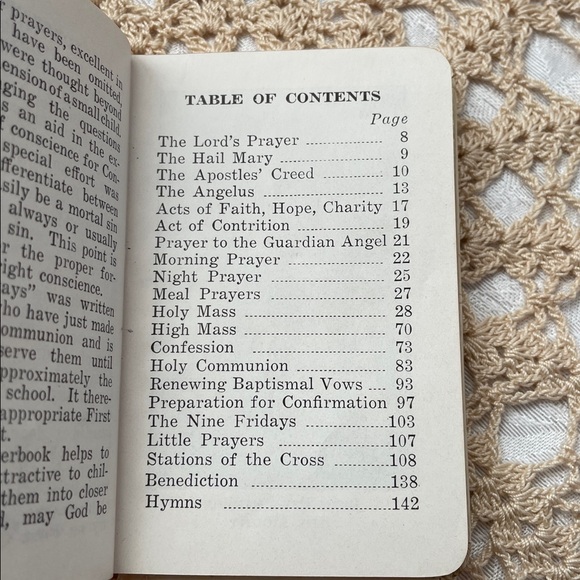 Vintage 1936 Religious Prayer Book with Communion Illustration. - Picture 6 of 8